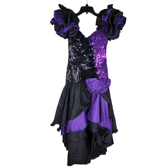 Robe De Soirée Noire Alyce Designs - Taille 4 - Style Bulle (Bubble) Sans Manches - Neuf Sans Étiquette